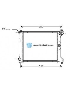 Comprar Radiador refrigeración ROVER 200/400 1.8 TD 90-95 online