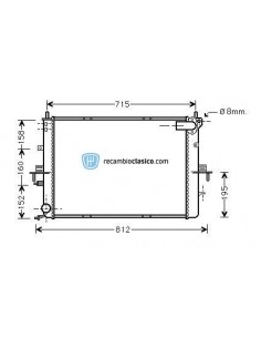 Comprar Radiador refrigeración ROVER 75 2.0 CDTi 99- online