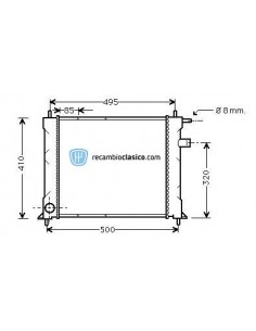 Comprar Radiador refrigeración ROVER 400 // 25 1.1/1.4i/1.6i