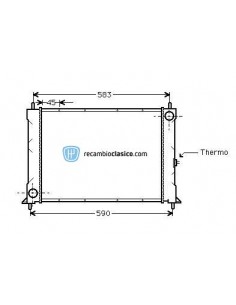 Comprar Radiador refrigeración ROVER 200 220GSi/GTi / 400