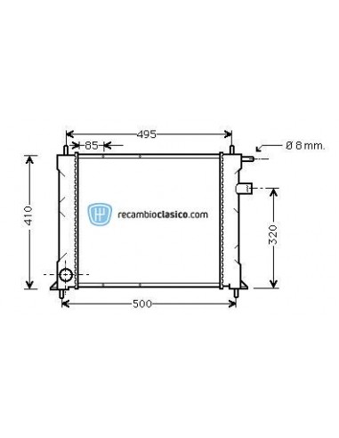 Comprar Radiador refrigeración ROVER 400 // ROVER 25
