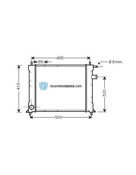 Comprar Radiador refrigeración ROVER 400 // ROVER 25