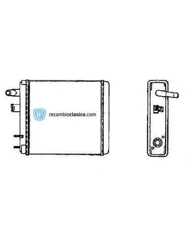 Comprar radiador de calefacción SEAT MARBELLA 86- /TERRA 86-90