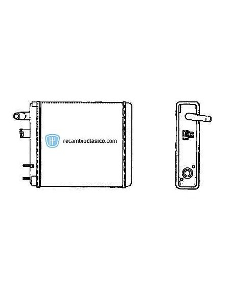 Comprar radiador de calefacción SEAT MARBELLA 86- /TERRA 86-90