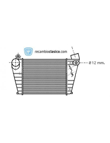 Comprar Intercooler AUDI A3 1.8 96-03 online