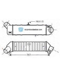 Comprar Intercooler SEAT Ibiza III 99-02 online
