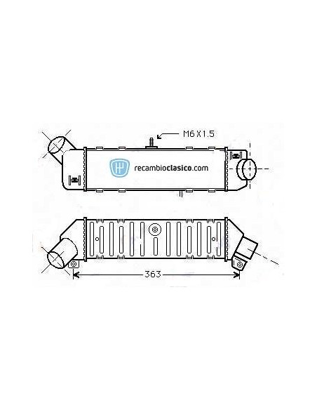 Comprar Intercooler SEAT Ibiza III 99-02 online