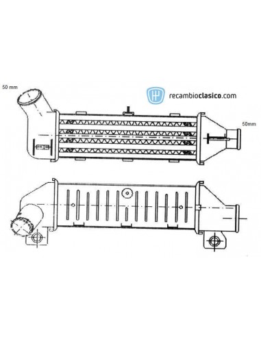 Comprar Intercooler SEAT Ibiza II 96-99 / Cordoba 96-99 online