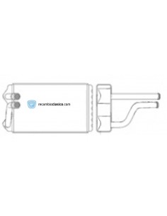 Comprar radiador de calefacción TOYOTA Corolla (E9 / E10) 87-97