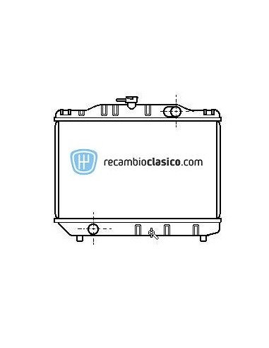 Comprar Radiador refrigeración TOYOTA STARLET 1.0 (KP60)/1.2