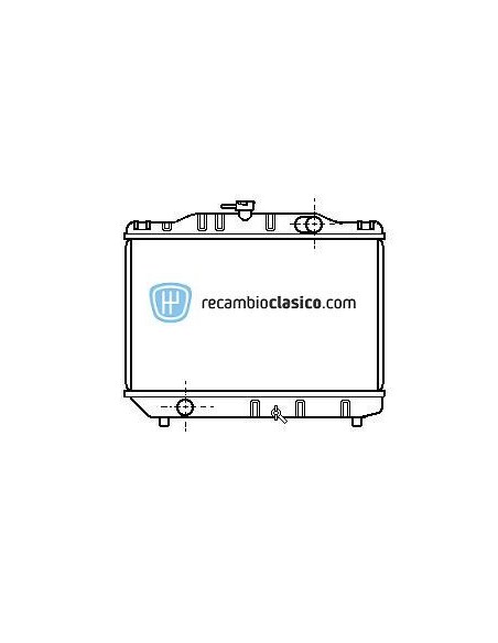 Comprar Radiador refrigeración TOYOTA STARLET 1.0 (KP60)/1.2