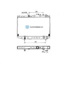 Comprar Radiador refrigeración TOYOTA COROLLA AE86 1.6 SR /