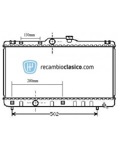 Comprar Radiador refrigeración TOYOTA Corolla EE100/AE101/E11