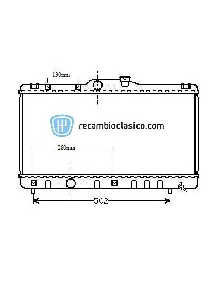 Comprar Radiador refrigeración TOYOTA Corolla EE100/AE101/E11 Comprar Radiador refrigeración TOYOTA Corolla EE100/AE101/E11