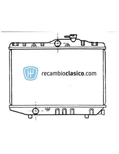 Comprar Radiador refrigeración TOYOTA STARLET 1.5D (EP71/NP70)
