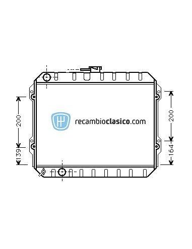 Comprar Radiador refrigeración TOYOTA HILUX 2.4D (LN56) 83-88