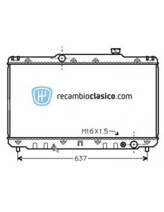 Comprar Radiador refrigeración TOYOTA Camry 2.2i 16v 91-96