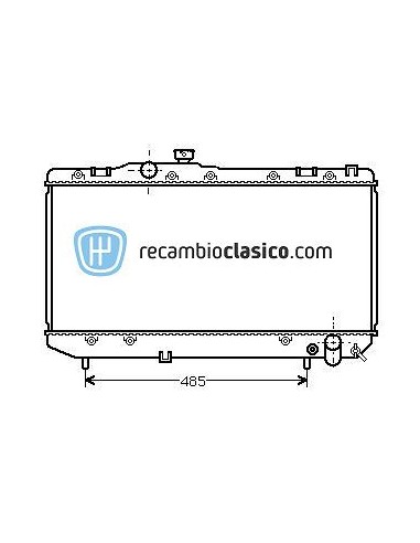 Comprar Radiador refrigeración TOYOTA Celica 2.0i 16v Turbo 4WD