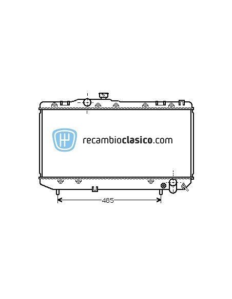 Comprar Radiador refrigeración TOYOTA Celica 2.0i 16v Turbo 4WD