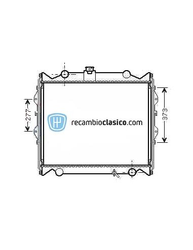 Comprar Radiador refrigeración TOYOTA Land cruiser 3.0TD 96-02