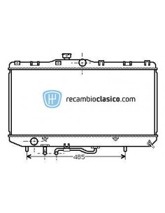 Comprar Radiador refrigeración TOYOTA Celica AT 180 1.6i 16V