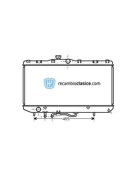 Comprar Radiador refrigeración TOYOTA Celica AT 180 1.6i 16V