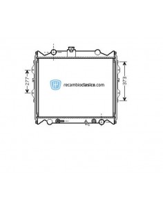 Comprar Radiador refrigeración TOYOTA Land cruiser 3.0 TD 96- /