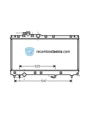 Comprar Radiador refrigeración TOYOTA Celica 1.8i 16v AUT 94-99
