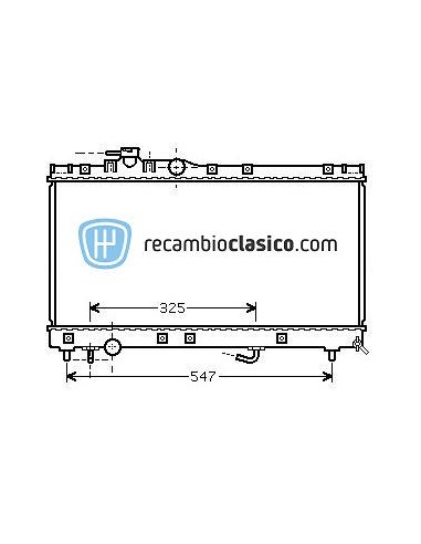 Comprar Radiador refrigeración TOYOTA Celica 1.8i 16v AUT 94-99