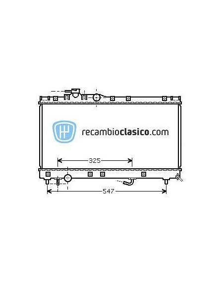 Comprar Radiador refrigeración TOYOTA Celica 1.8i 16v AUT 94-99