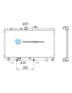 Comprar Radiador refrigeración TOYOTA Corolla AE100/101 1.3/1.6