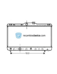 Comprar Radiador refrigeración TOYOTA Corolla