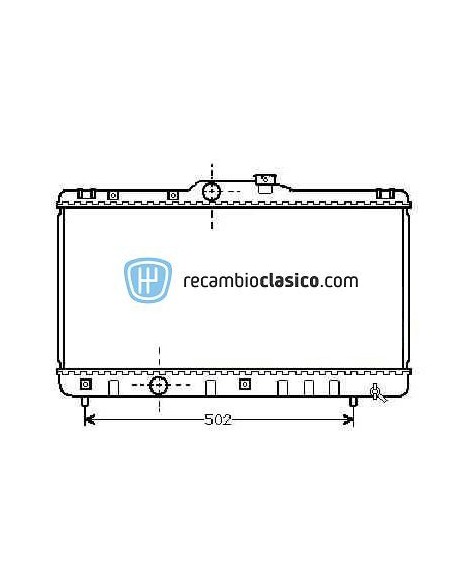 Comprar Radiador refrigeración TOYOTA Corolla Comprar Radiador refrigeración TOYOTA Corolla