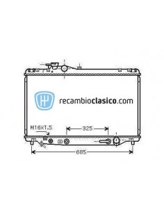 Comprar Radiador refrigeración TOYOTA Supra 3.0i Bi-Turbo AUT