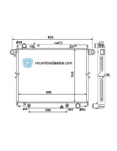 Comprar Radiador refrigeración TOYOTA Land Cruiser 100 4.2 TD