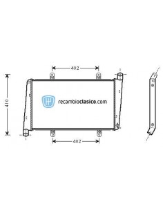 Comprar Radiador refrigeración VOLVO S40/V40 1.9 i / 2.0 i