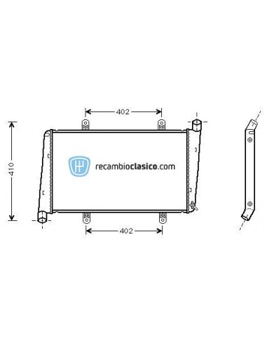 Comprar Radiador refrigeración VOLVO S40/V40 1.9 i / 2.0 i