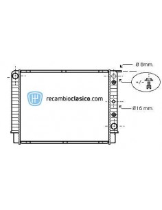 Comprar Radiador refrigeración VOLVO 960 +/- AC AUT 90- online