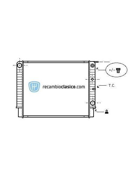 Comprar Radiador refrigeración VOLVO 940 2.0i 16V Turbo 91-96