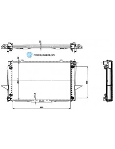 Comprar Radiador refrigeración VOLVO 850 (aut) 92- / S70 (aut)