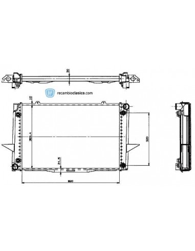 Comprar Radiador refrigeración VOLVO 850 (aut) 92- / S70 (aut)