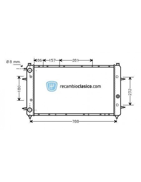 Comprar Radiador refrigeración VW Transporter IV