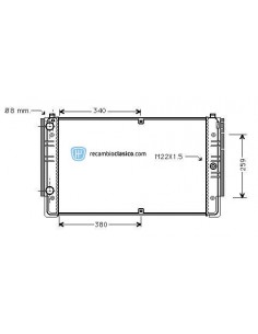 Comprar Radiador refrigeración VW TRANSPORTER 2.5 96- online