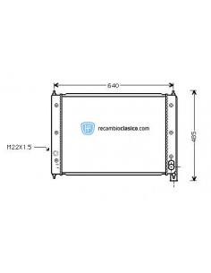 Comprar Radiador refrigeración VW Transporter 1.6 D -90 online