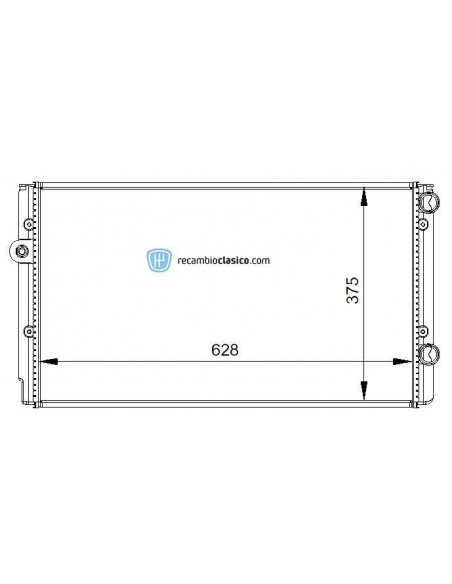 Comprar Radiador refrigeración VW Golf III 1.9 TDi / GTD 91-99