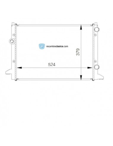 Comprar Radiador refrigeración VW Passat IV 1.9TD / TDi 93-