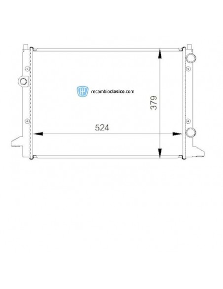 Comprar Radiador refrigeración VW Passat IV 1.9TD / TDi 93-