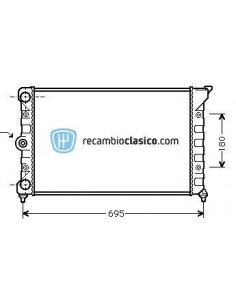 Comprar Radiador refrigeración VW Passat III online