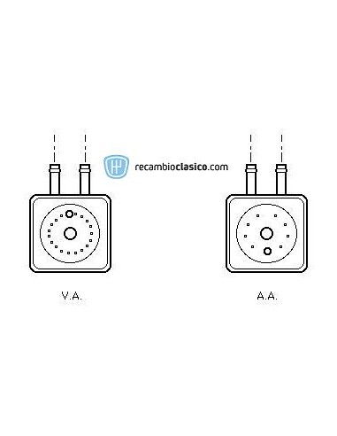 Comprar Radiador de aceite VW Golf III (con vedante) online
