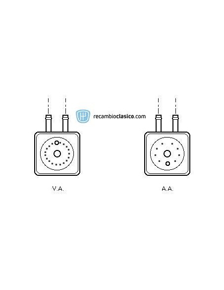 Comprar Radiador de aceite VW Golf III (con vedante) online